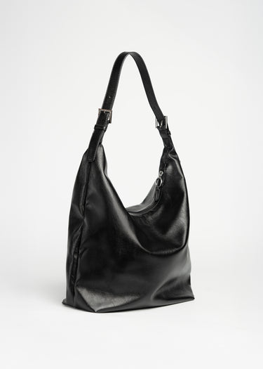 Leather Tote (Black)