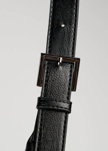 Leather Tote (Black)